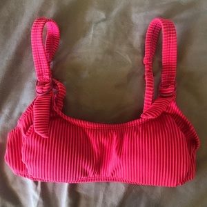 xhileration pink bikini top